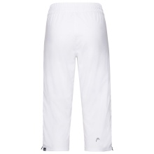 Head Tennishose 3/4 Pant Club weiss Damen